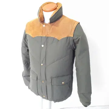 새상품급 marka 마르카 다운 자켓 올리브 베이지 2way L 상당