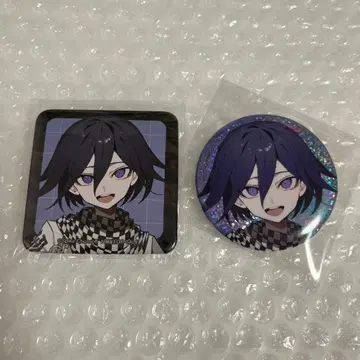 단간론파 오마 코키치 캔뱃지 2개 세트