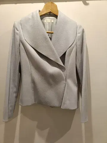 요시에 이나바 테일러드 자켓 라이트 블루 그레이 40