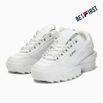 FILA BEFIRST 통굽 화이트 스니커즈
