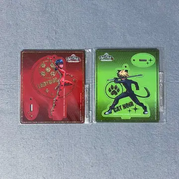 레이디버그 샤를 노와르 아크릴 스탠드 2개