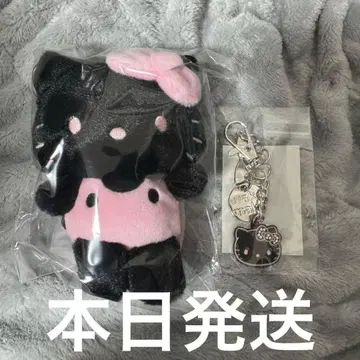 wakemake x 헬로키티 봉제 인형 키링 참 키링