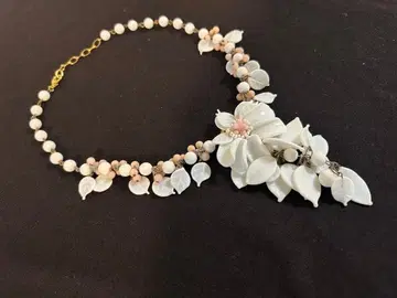 베네치아 유리 목걸이 이탈리아제 무라노 유리