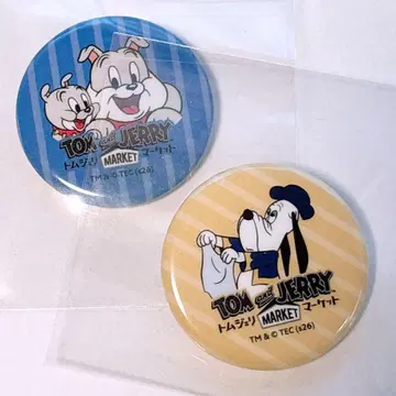 톰과 제리 스파이크 타이크 드루피 프렌즈 캔뱃지 캔뱃지