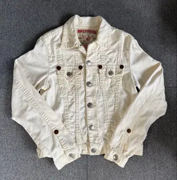 true religion super t 데님 자켓 화이트 swag