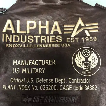 ALPHA INDUSTRIES MA-1 플라이트 자켓