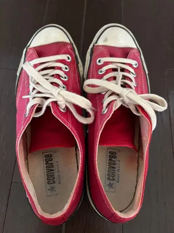 70년대 CONVERSE 척테일러 올스타 레드