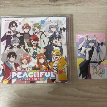 컬러풀피치 카라피치 앨범 CD 도누쿠 혜택 카드 트레이딩 카드 피치풀