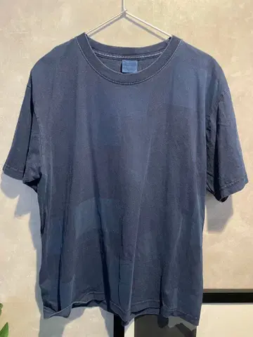 tsumugu 네이비 나염 T셔츠 인디고