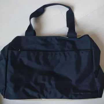 COMME des COMME 네이비 토트백
