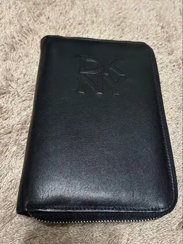 DKNY 블랙, 천연 가죽 시스템 수첩
