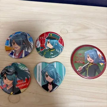 이나즈마 일레븐 카제마루 이치로타 캔뱃지 5개 세트