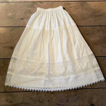 SLOBE IENA 레이스 스커트 새상품급