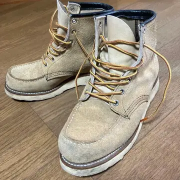 RED WING 베이지 스웨이드 부츠
