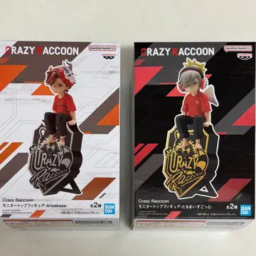 Crazy Raccoon 모니터 탑 피규어 달마이즈갓 아리사카