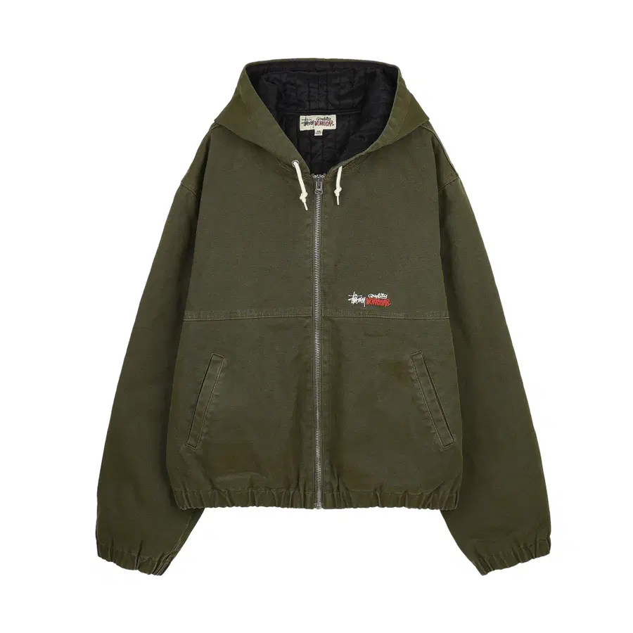 [XXL] Stüssy 保暖帆布工装夹克 橄榄绿