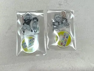 나의 히어로 아카데미아 아크릴 mini 피규어 데쿠 & 캇짱 바쿠고