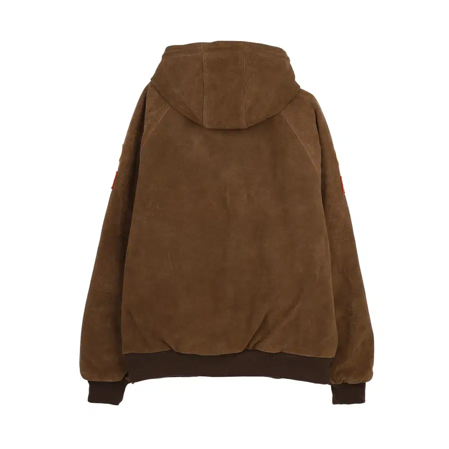 [L] Supreme x Vanson Leather Hooded Work Jacket Suede - 24FW