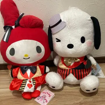 마이멜로디 포차코 하트 카드놀이 요정 BIG 봉제 인형