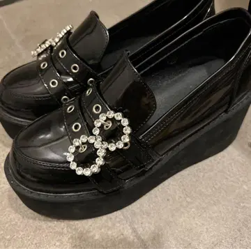 bubbles 더블 벨트 로퍼 39