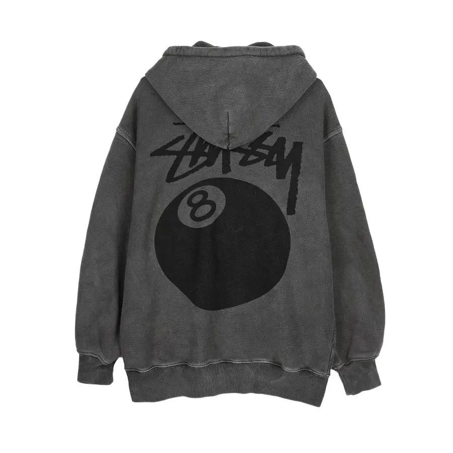 [M] Stüssy 8 Ball Pigment Dyed 连帽衫 黑色