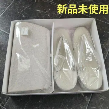 [ 새상품 ] 예복용 조리 백 세트 결혼식 블랙 전통 예복 기모노 포멀