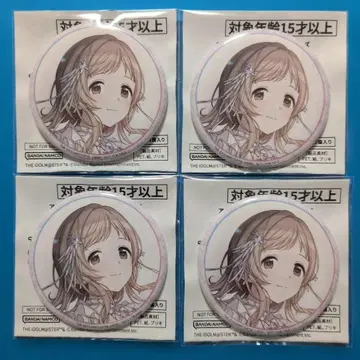 샤니마스 아틀레 아키하바라 콜라보 사루타히코 커피 캔뱃지 사쿠라기 마노