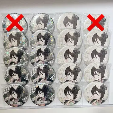 뱅드림 화양절충 캔뱃지 야시오 루이 마루젠 준쿠도 서점