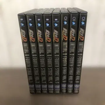 이니셜 D FOURTH STAGE DVD 8매 세트
