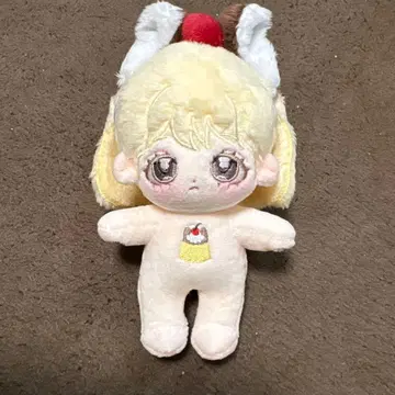 무속성 봉제 인형 케이크 디자인 금발 봉제 인형