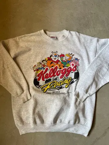 80s 켈로그 맨투맨 Hanes L 사이즈