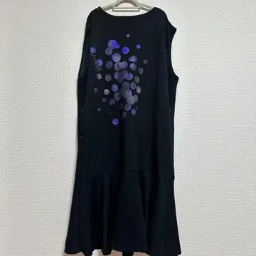 새상품급 SUPERLADY 종이상자 니트 머메이드 오버롤 스커트 3L