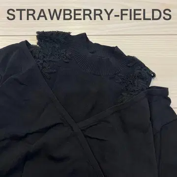 STRAWBERRY-FIELDS 레이어드 스타일 티셔츠