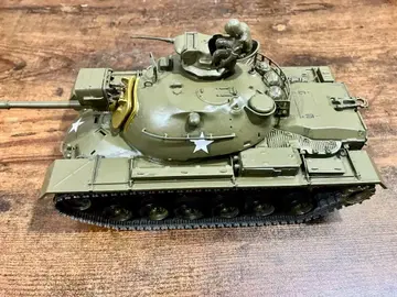 타미야 m48a3 탱크 1/35 프라모델 완성품