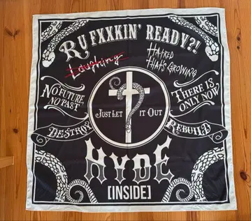 HYDE INSIDE 토트백 스카프만