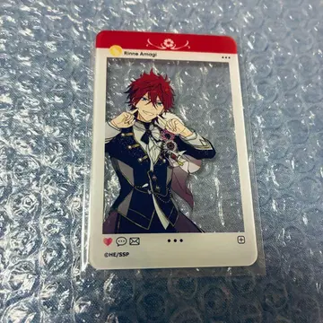 앙스타 가라오케의 철인 카라테츠 SNS풍 아크릴 카드 아마기 린네 1