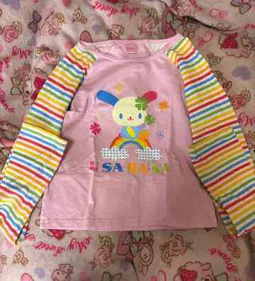 산리오 우사하나 셔츠 상의 y2k SPINNS