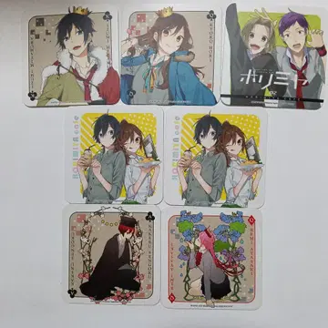 호리미야 카페 카페 특전 코스터 7종