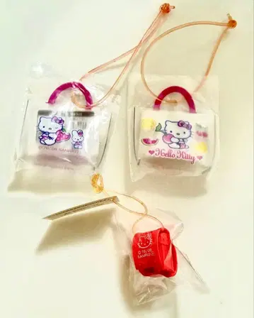 헬로키티 레어 란도셀 비닐 백 키링 참 [새상품]