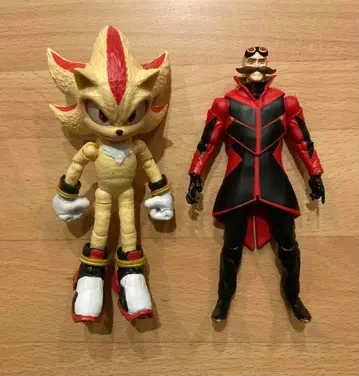 소닉 액션 피규어 슈퍼 쉐도우 에그맨 5인치 영화