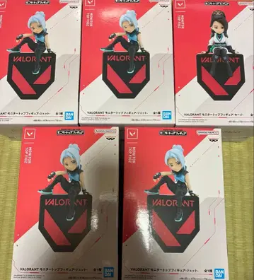 발로란트 모니터 탑 피규어 5체 세트