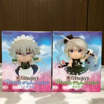 동방Project 유유코풍 SD 피규어 이자요이 사쿠야 콘파쿠 요우무