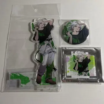 단간론파 페인트 스타일 아크릴 스탠드 캔뱃지 코마에다 나기토