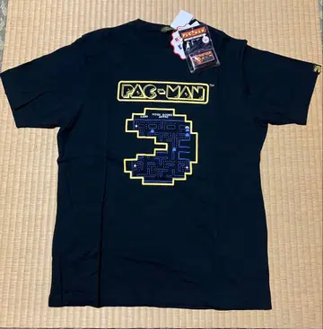 팩맨 T셔츠 패미컴 카세트형 키링 포함 미착용품
