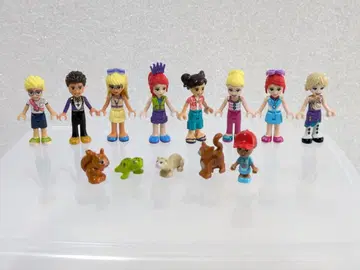 No.278 레고 프렌즈 미니 피규어 동물 페럿 거북이 다람쥐 고양이