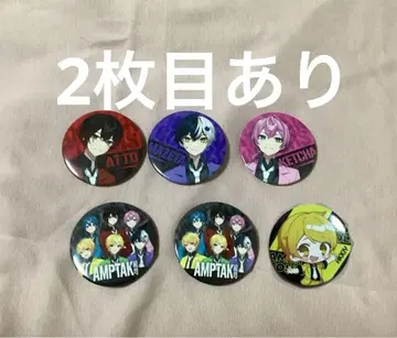 앰프턱컬러즈 1st 캔뱃지 코스터