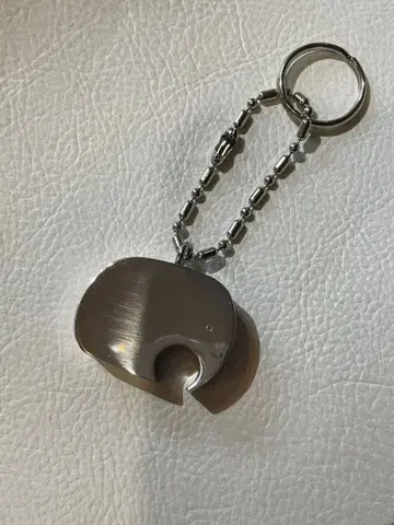 상자 포함 [미사용 새상품] 조지 젠슨 키링 키홀더 엘리펀트