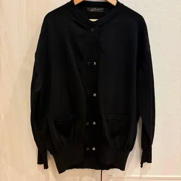 스터링 루어 블루종형 시어 가디건 M