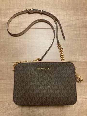 MICHAEL KORS 숄더백 다크 브라운