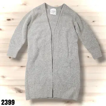 Mystrada 롱 가디건 그레이 38 2399